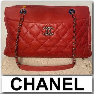 Chanel Lambskin Leather Tote